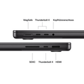 14" MacBook Pro: Apple M5 Chip mit 10‑Core CPU und 10‑Core GPU, 1 TB SSD - Space Schwarz