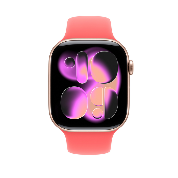 Sie sehen das Produktbild 03 von 46 mm Sportarmband Guavepink - S/M 46 mm Sportarmband Guavepink - S/M
