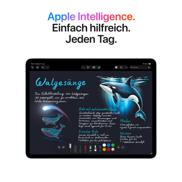 Sie sehen das Produktbild 05 von 11" iPad Air Wi-Fi 128GB, Space Grau 11" iPad Air Wi-Fi 128GB, Space Grau