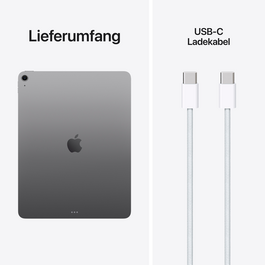 13" iPad Air Wi-Fi 128 GB - Space Grau (M4)