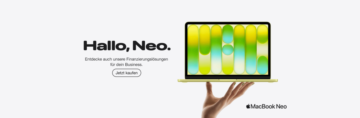 Startseitenbanner MacBook Neo