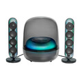 Harman/Kardon Soundsticks 5, 2.1-Kanal-Bluetooth-Lautsprecher mit HDMI und Beleuchtung, schwarz