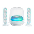 Sie sehen das Produktbild 01 von Harman/Kardon Soundsticks 5, 2.1-Kanal-Bluetooth-Lautsprecher mit HDMI und Beleuchtung, weiss Harman/Kardon Soundsticks 5, 2.1-Kanal-Bluetooth-Lautsprecher mit HDMI und Beleuchtung, weiss