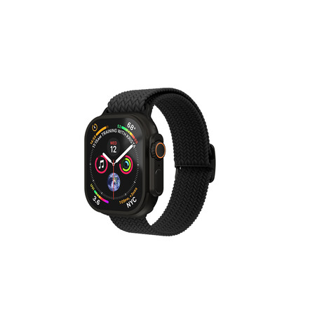 Vonmählen Woven-Armband für Apple Watch 40/41/42 mm, schwarz
