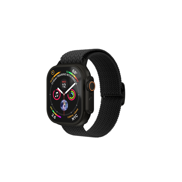 Sie sehen das Produktbild 01 von Vonmählen Woven-Armband für Apple Watch 44/45/46/49 mm, schwarz Vonmählen Woven-Armband für Apple Watch 44/45/46/49 mm, schwarz
