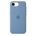 Sie sehen das Produktbild 01 von iPhone 16e Silikon Case − Winterblau iPhone 16e Silikon Case − Winterblau