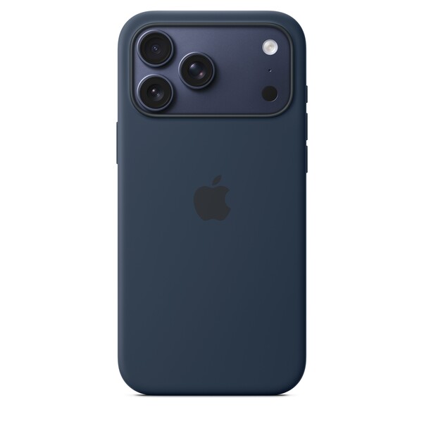 iPhone 17 Pro Max Silikon Case mit MagSafe - Mitternacht