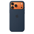 iPhone 17 Pro Max Silikon Case mit MagSafe - Mitternacht