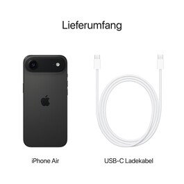 iPhone Air 256 GB Space Schwarz 