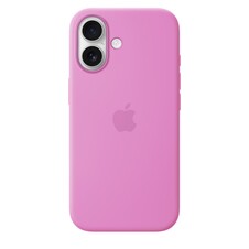 iPhone 17 Silikon Case mit MagSafe - Leuchtendes Lavendel