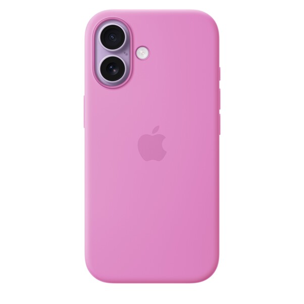 iPhone 17 Silikon Case mit MagSafe - Leuchtendes Lavendel