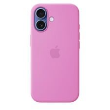 iPhone 17 Silikon Case mit MagSafe - Leuchtendes Lavendel