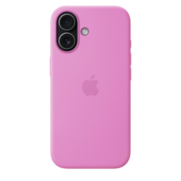 iPhone 17 Silikon Case mit MagSafe - Leuchtendes Lavendel