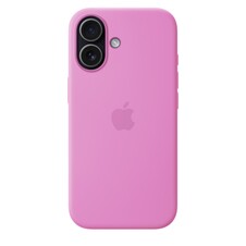 iPhone 17 Silikon Case mit MagSafe - Leuchtendes Lavendel