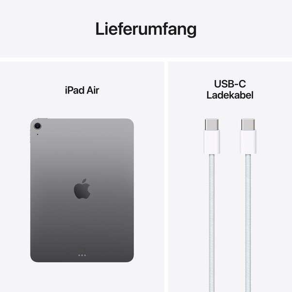 11" iPad Air Wi-Fi 128 GB - Space Grau (M3)