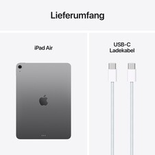 11" iPad Air Wi-Fi 128 GB - Space Grau (M3)