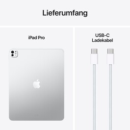 Sie sehen das Produktbild 09 von 13" iPad Pro Wi-Fi 1 TB Standardglas - Silber (M5) 13" iPad Pro Wi-Fi 1 TB Standardglas - Silber (M5)