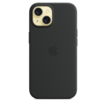 iPhone 15 Silikon Case mit MagSafe – Schwarz