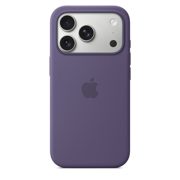 iPhone 17 Pro Silikon Case mit MagSafe - Nebelviolett