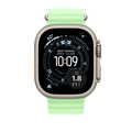 Verlängerung für 49 mm Ocean Armband Neongrün - Titan Natur