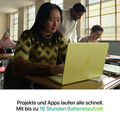 13" MacBook Neo: Apple A18 Pro Chip mit 6‑core CPU und 5‑core GPU, Magic Keyboard, 256 GB SSD - Zitrus