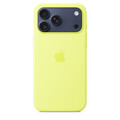 iPhone 17 Pro Max Silikon Case mit MagSafe - Neongelb