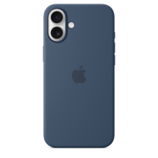 iPhone 16 Plus Silikon Case mit MagSafe – Denim