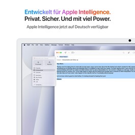 24" iMac mit Retina 4,5K Display: Apple M4 Chip mit 8‑Core CPU und 8‑Core GPU, 256 GB SSD - Silber