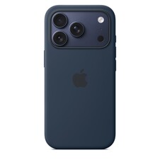 iPhone 17 Pro Silikon Case mit MagSafe - Mitternacht