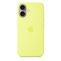 iPhone 17 Silikon Case mit MagSafe - Neongelb