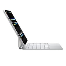 Sie sehen das Produktbild 02 von Magic Keyboard für 11" iPad Pro (M4) - Englisch (International) - Weiß Magic Keyboard für 11" iPad Pro (M4) - Englisch (International) - Weiß