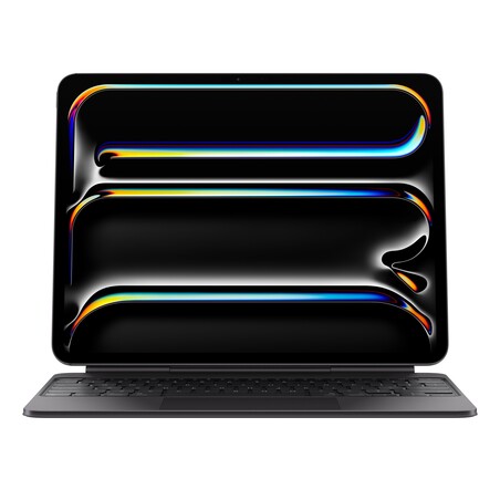 Sie sehen das Produktbild 01 von Magic Keyboard für 13" iPad Pro (M4) - Deutsch - Schwarz Magic Keyboard für 13" iPad Pro (M4) - Deutsch - Schwarz