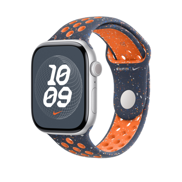 Sie sehen das Produktbild 02 von 46 mm Nike Sportarmband Blue Flame – M/L 46 mm Nike Sportarmband Blue Flame – M/L