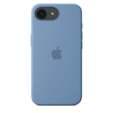 iPhone 16e Silikon Case − Winterblau