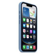iPhone 16e Silikon Case − Winterblau