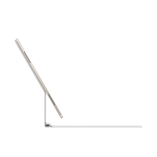 Magic Keyboard für das 13" iPad Air (M3) – Deutsch – Weiß