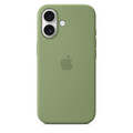 iPhone 17 Silikon Case mit MagSafe - Hellmoosgrün
