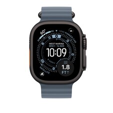 Verlängerung für 49 mm Ocean Armband Maritimblau - Titan Schwarz