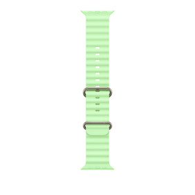 49 mm Ocean Armband Neongrün - Titan Natur