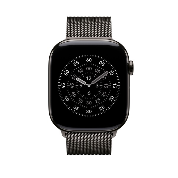 46 mm Milanaise Armband Schiefer – S/M