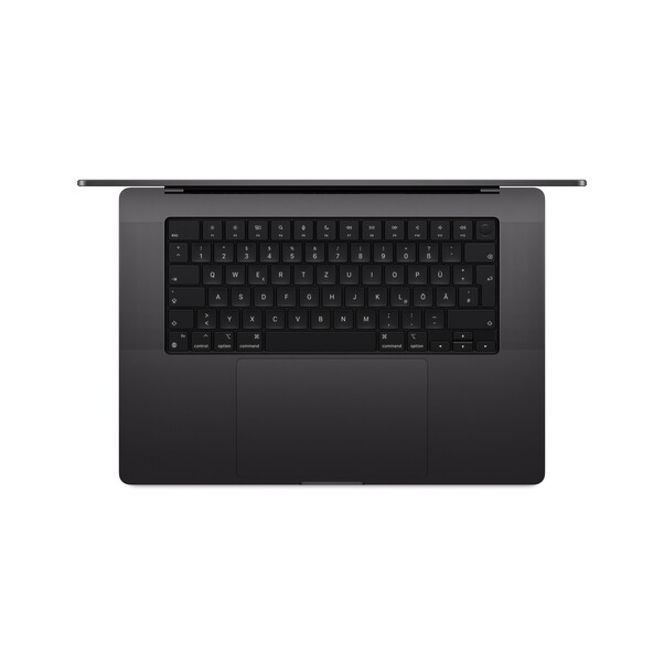 16" MacBook Pro: Apple M5 Max Chip mit 18‑Core CPU und 32‑Core GPU, 2 TB SSD - Space Schwarz