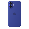 iPhone 16 Silikon Case mit MagSafe – Ultramarin