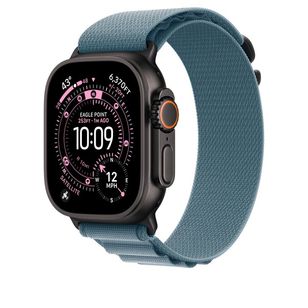 Sie sehen das Produktbild 02 von 49 mm Alpine Loop Hellblau - Large - Titan Schwarz 49 mm Alpine Loop Hellblau - Large - Titan Schwarz