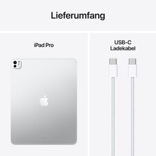 Sie sehen das Produktbild 09 von 13" iPad Pro Wi-Fi + Cellular 1 TB Standardglas - Silber (M5) 13" iPad Pro Wi-Fi + Cellular 1 TB Standardglas - Silber (M5)