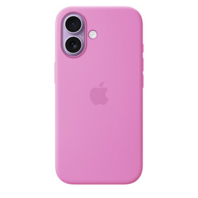 iPhone 17 Silikon Case mit MagSafe - Leuchtendes Lavendel