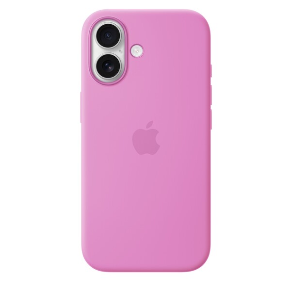 Sie sehen das Produktbild 02 von iPhone 17 Silikon Case mit MagSafe - Leuchtendes Lavendel iPhone 17 Silikon Case mit MagSafe - Leuchtendes Lavendel