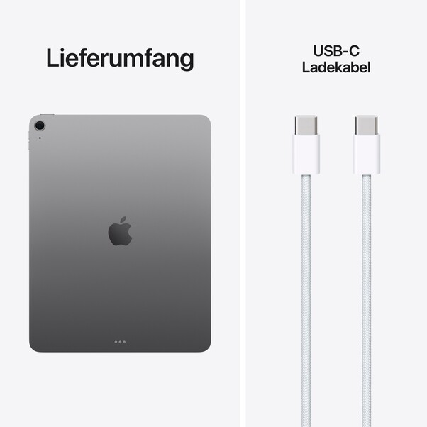 13" iPad Air Wi-Fi 128 GB - Space Grau (M4)
