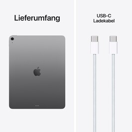 13" iPad Air Wi-Fi 128 GB - Space Grau (M4)