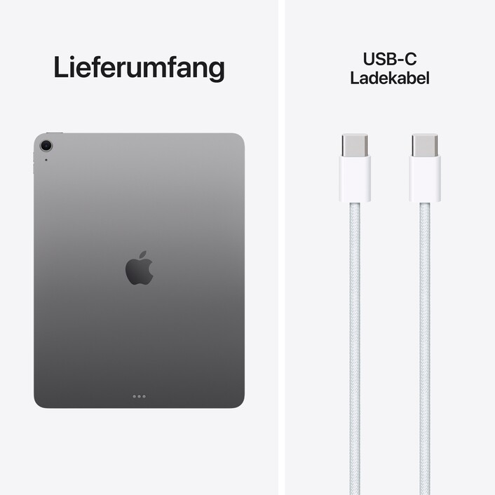 13" iPad Air Wi-Fi 128 GB - Space Grau (M4)