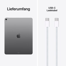 13" iPad Air Wi-Fi 128 GB - Space Grau (M4)